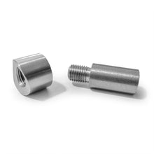 Load image into Gallery viewer, DRT Universal M10x1.25P Coped Steel Weld Bung