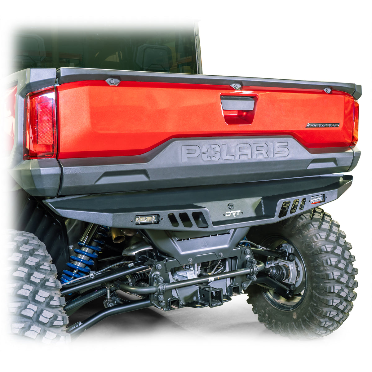 DRT Polaris Ranger XD 1500 2024+ Rear Bumper front side view