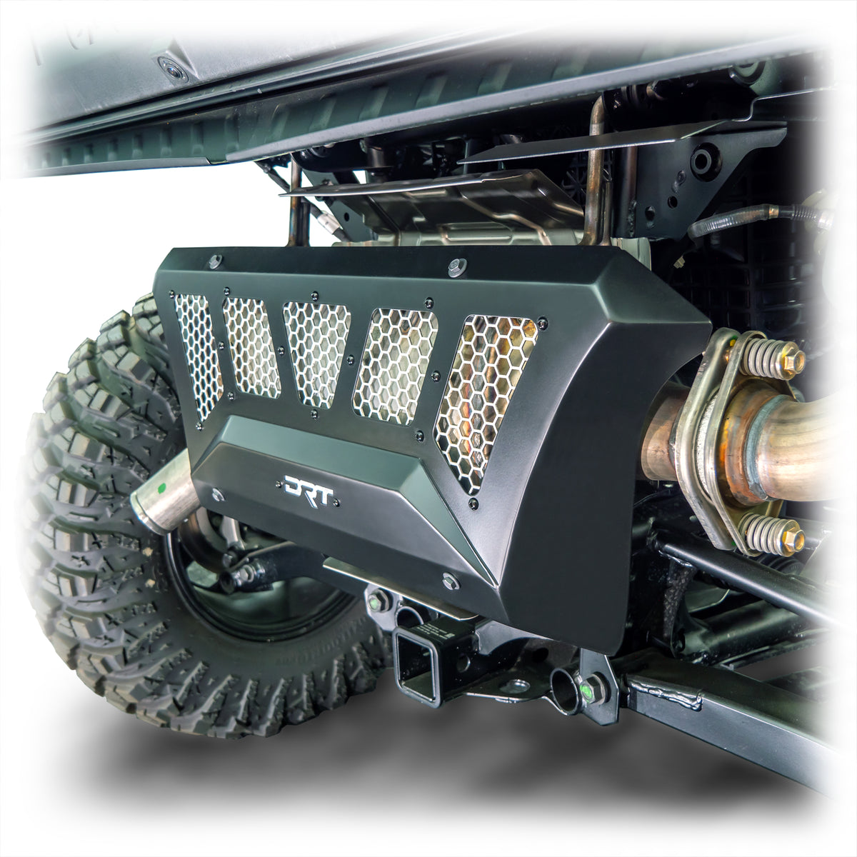 DRT Polaris 2024+ XPEDITION Exhaust Cover Side view