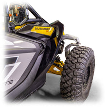 Load image into Gallery viewer, Front fender armor kit for Maverick R, extended ABS shells with aluminum mount brackets