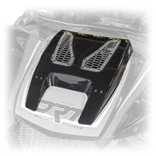 Load image into Gallery viewer, DRT hood scoop featuring expanded hex mesh vents for heat dissipation on Can-Am R