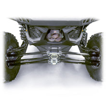 Load image into Gallery viewer, Installed barrel radius rod kit under rear control arm of Maverick X3 Full view
