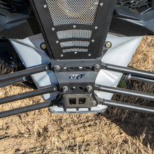 Load image into Gallery viewer, DRT Can Am Maverick X3 2017+ Dual Sheer Radius Rod Plate Front view