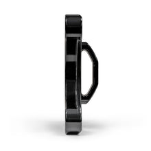 Load image into Gallery viewer, Bolt‑on tow hook visible on black DRT billet radius rod plate for Can‑Am X3