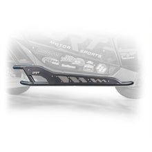 Load image into Gallery viewer, Side view of black DRT rock rail installed on Can‑Am Maverick X3 2‑door