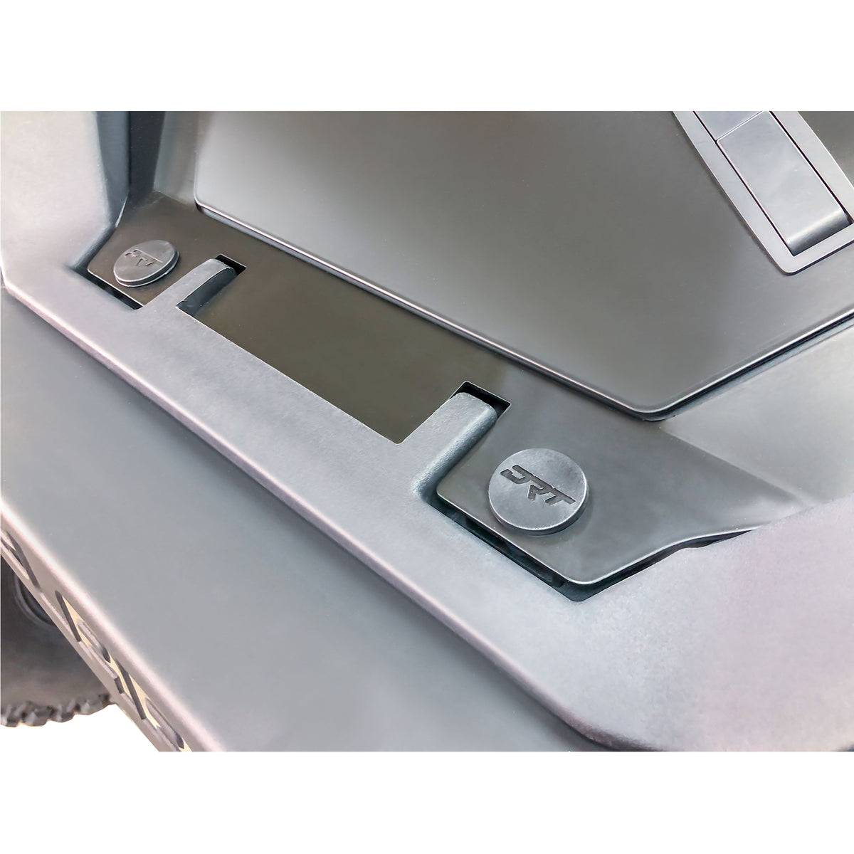 DRT RZR Pro R 2022+ Aluminum Storage/Trunk Enclosure Bolts close up