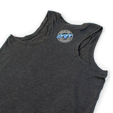 Load image into Gallery viewer, Flat lay of a vintage-style women's tank top from DRT Motorsports