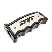 Load image into Gallery viewer, Billet aluminum shifter knob by DRT, version 2.0 with stainless laser trim plates (Grip Shifter)
