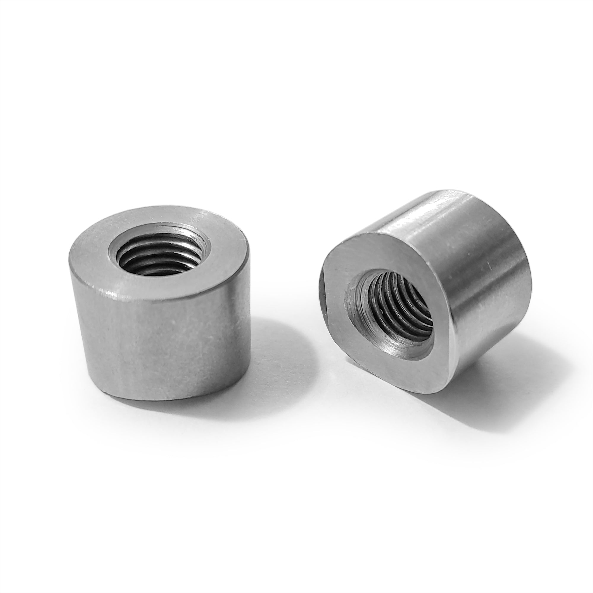 DRT Universal M10x1.25P Coped Steel Weld Bung | DRT Motorsports