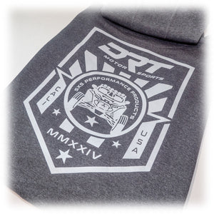 DRT Motorsports Squad Pullover Hoodie, Charcoal Grey