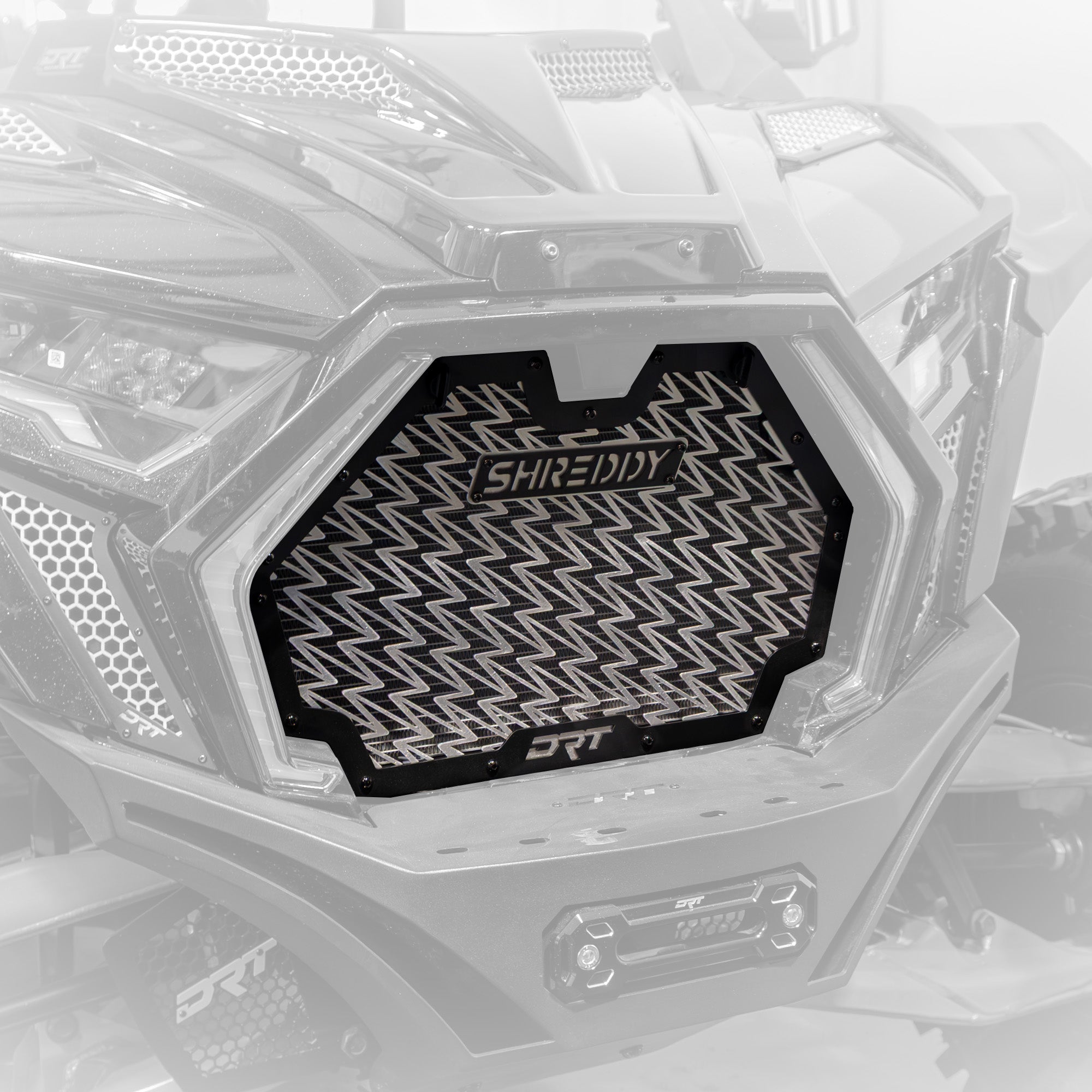 DRT x Shreddy Aluminum Front Grill for Polaris 2025+ RZR Pro XP/Pro S