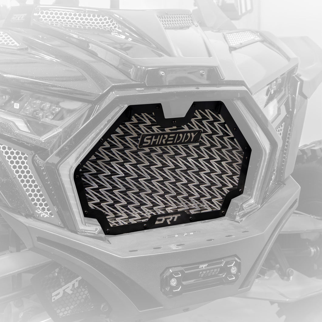 DRT x Shreddy Aluminum Front Grill for Polaris 2025+ RZR Pro XP/Pro S