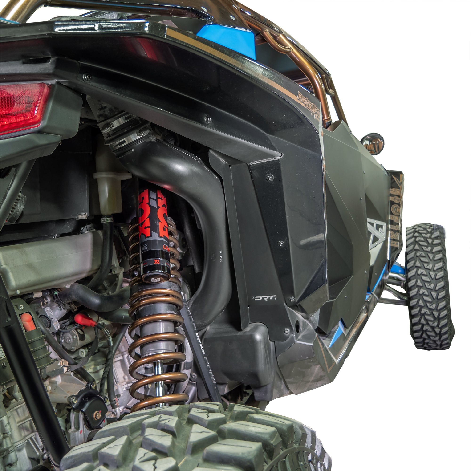 Xp Pro Rear Fender Rust Aluminum Rear Inner Fender Guards for RZR Pro R 2022-2024