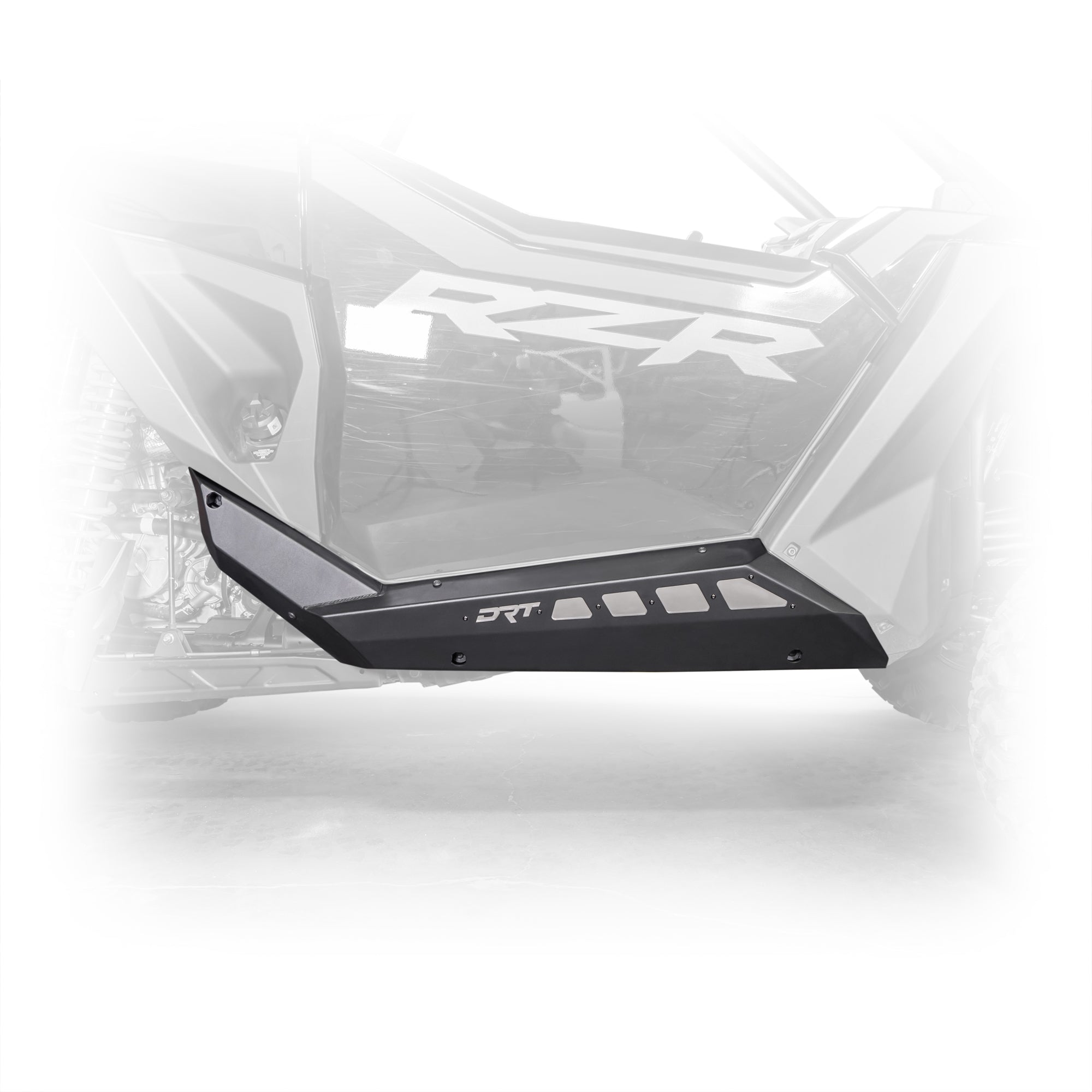 DRT Polaris Pro Series 2‑Seat Rock Sliders in Steel