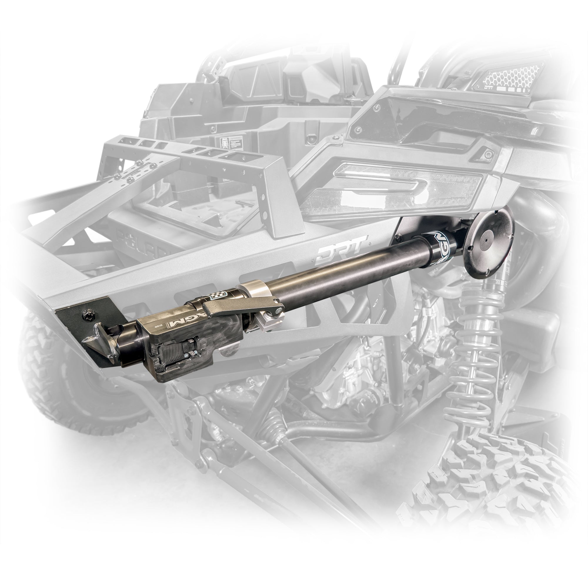 DRT Polaris Pro R Desert Runner Fixed Tire Carrier AGM Electric Jack H