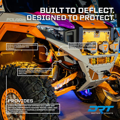 Front A/C Line Protection (2 PC) Kit for Polaris 2024+ Xpedition