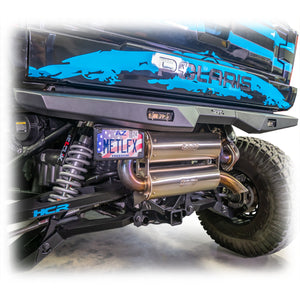 DRT Polaris 2024+ Xpedition Rear Bumper License Plate Bracket