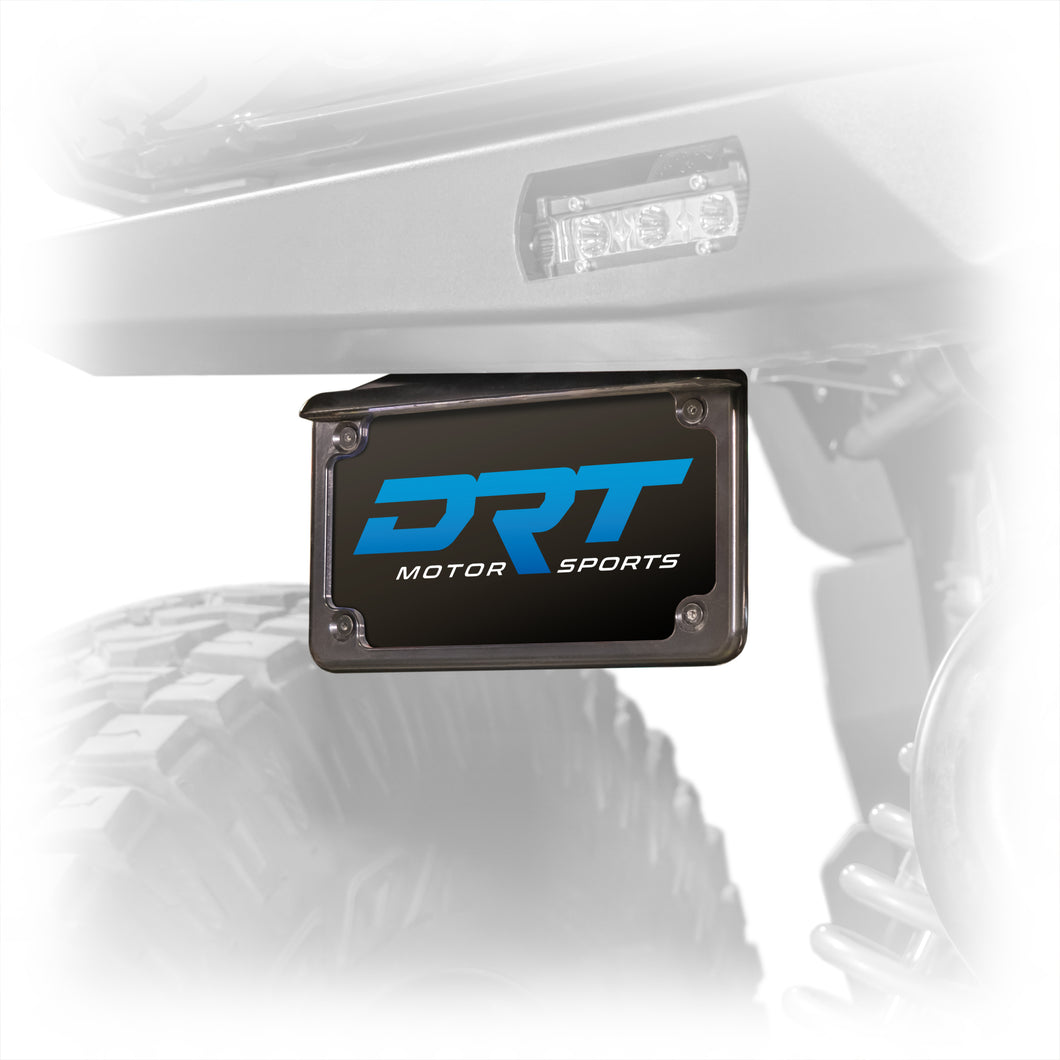 DRT Polaris 2024+ Xpedition Rear Bumper License Plate Bracket