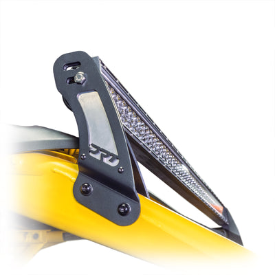 Reversible light bar bracket kit, 46.625 in inside mount or 51.625 in outside mount