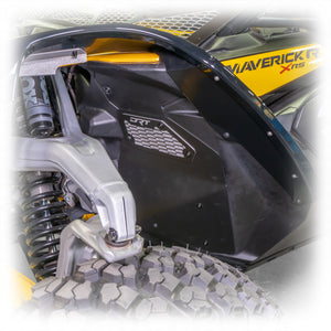 DRT Can-Am 2024+ Maverick R Front Aluminum Rock Guard Kit