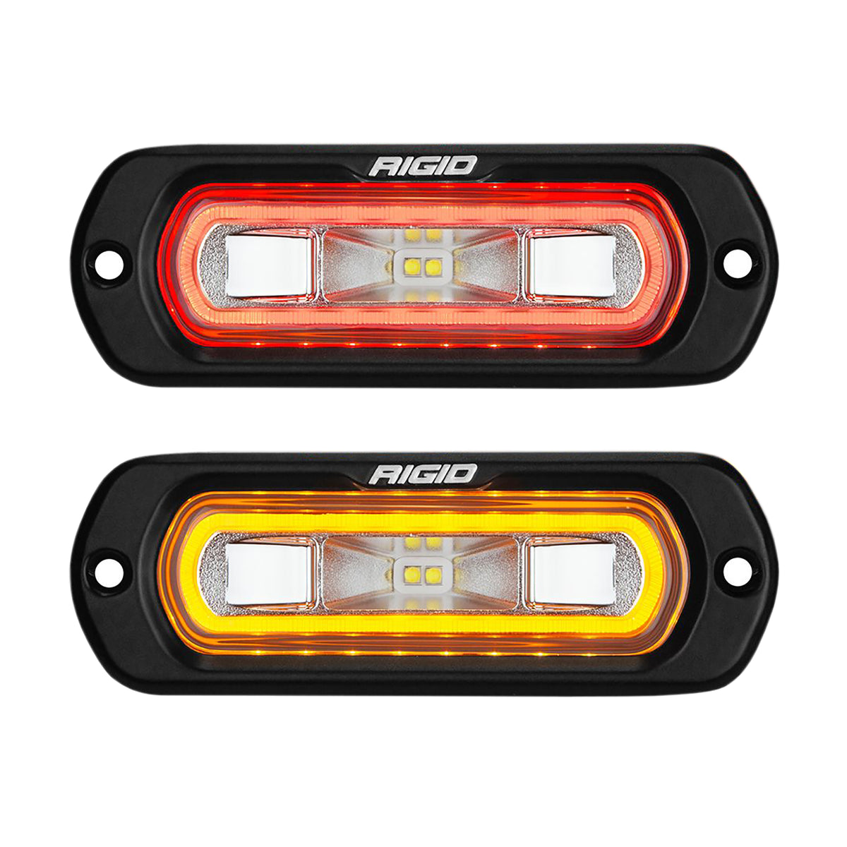 DRT Polaris Ranger XD 1500 2024+ Rear Bumper red and yellow lights 