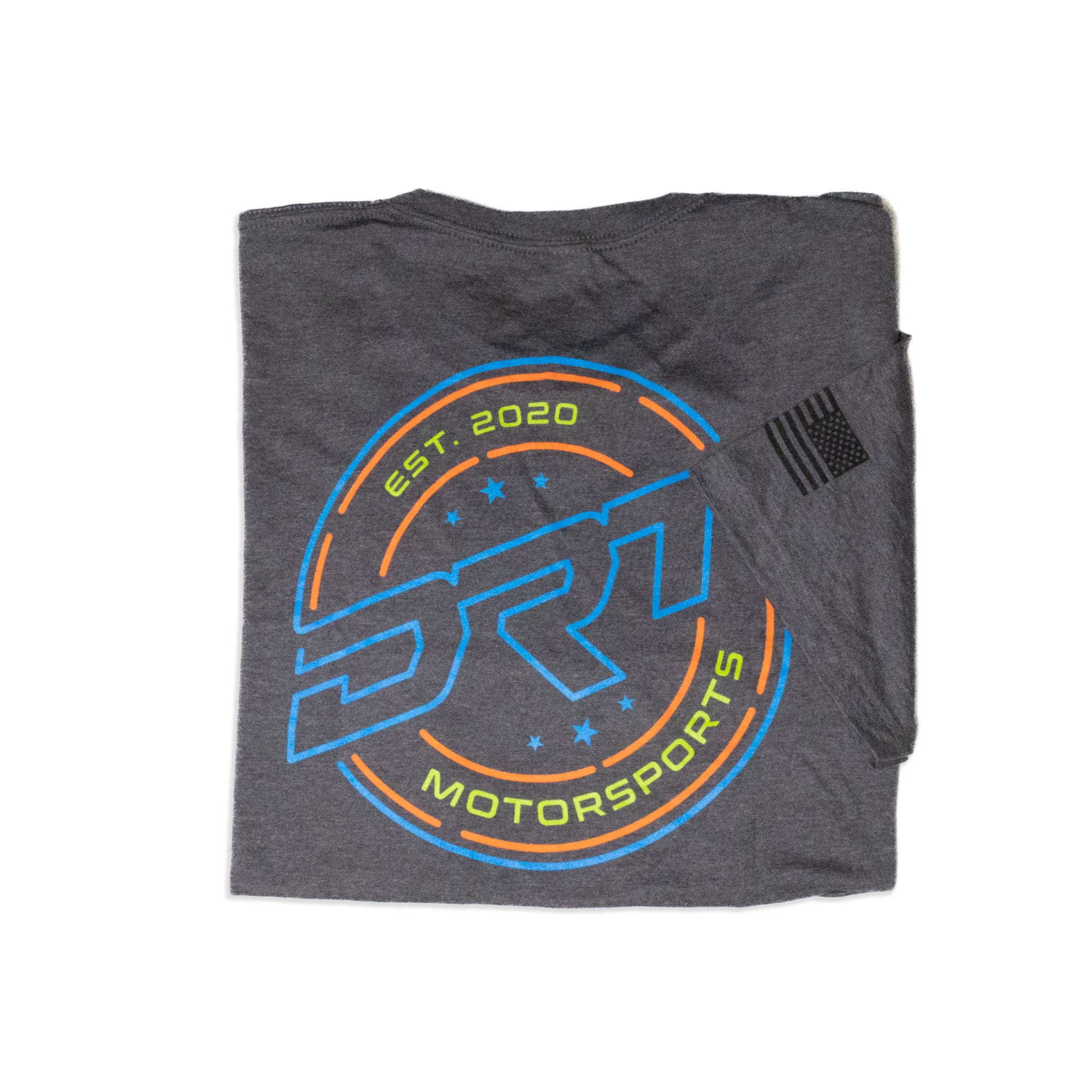 トップス RT-83155 DRT Motorsports Retro Style T-Shirt, Heather Grey