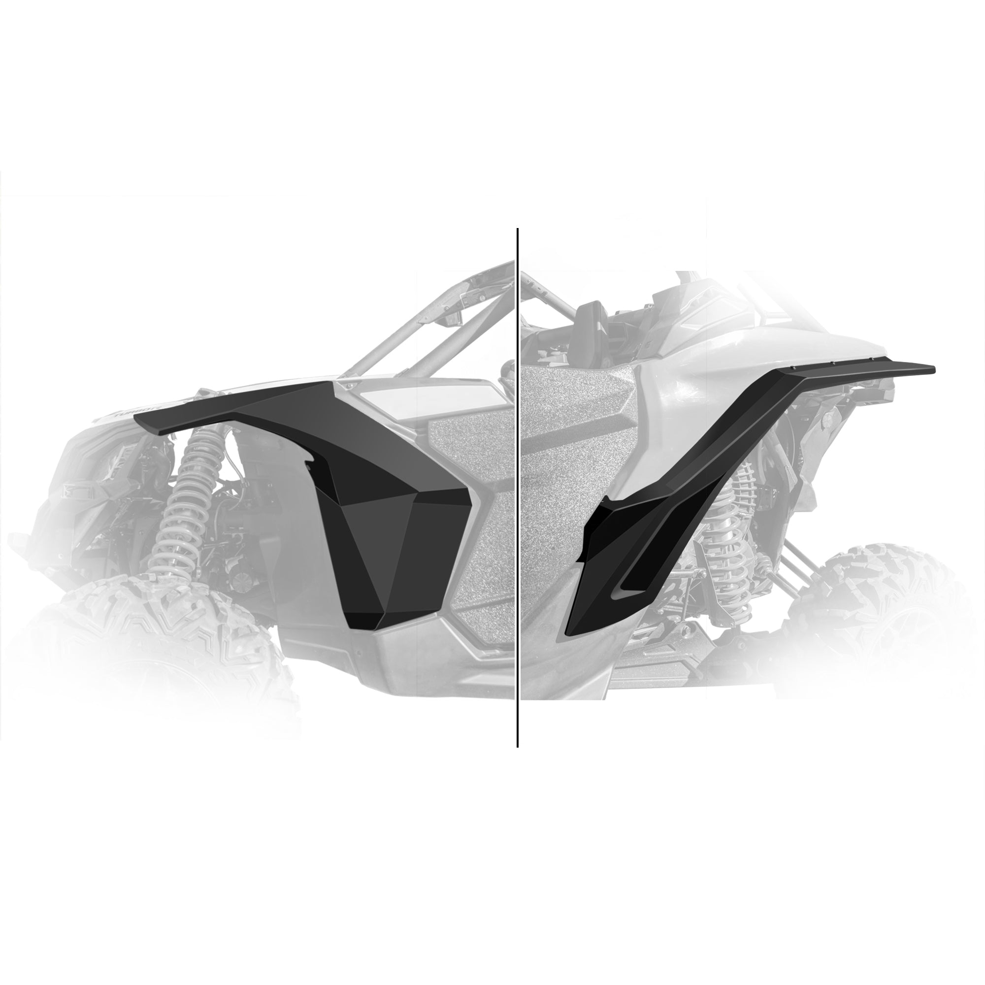 CAX3FD1 ABS Fenders Front & Rear for X3 - Extra Coverage