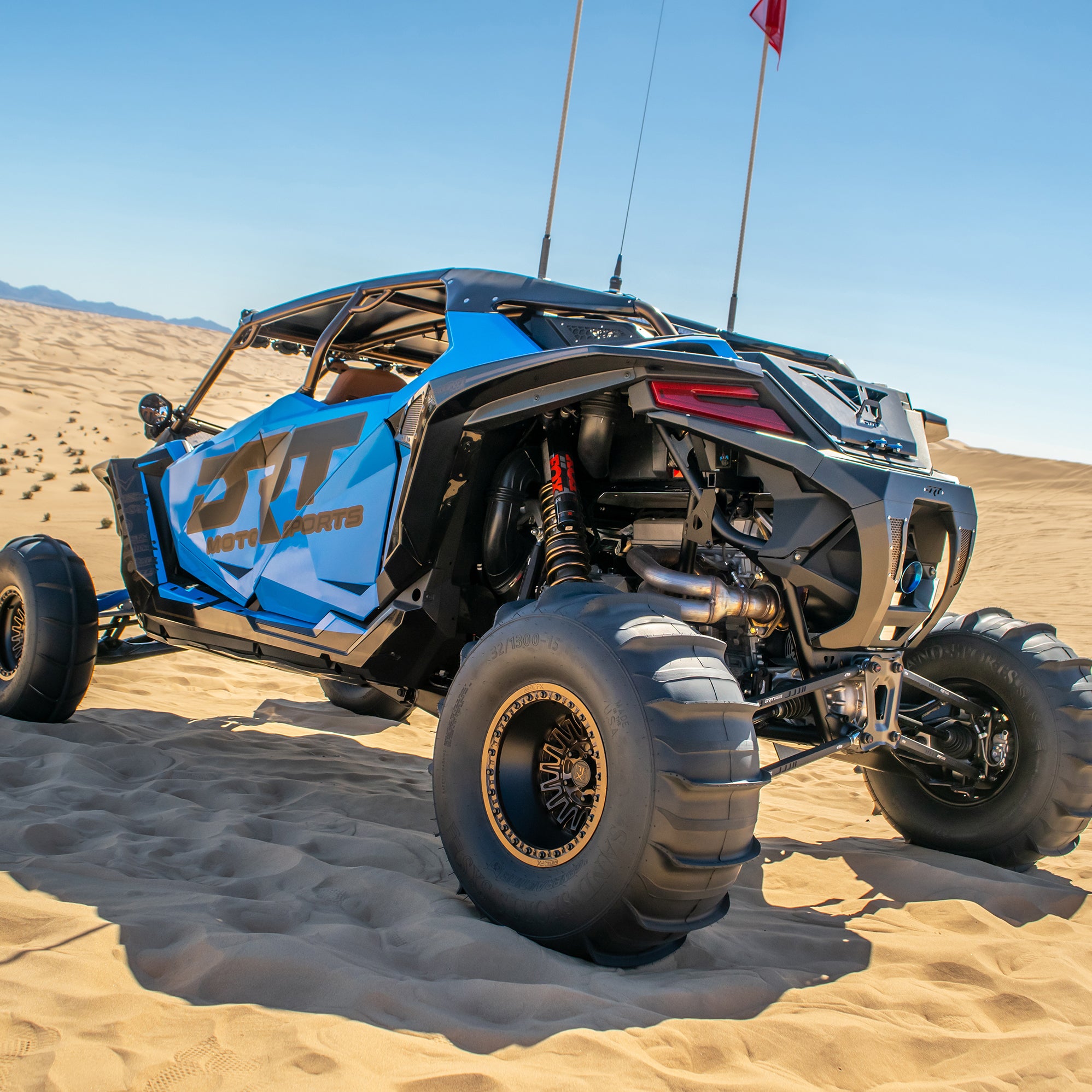 DRT RZR Pro R / Turbo R 2022+ Billet Aluminum Hex Bar Radius Rod Kit