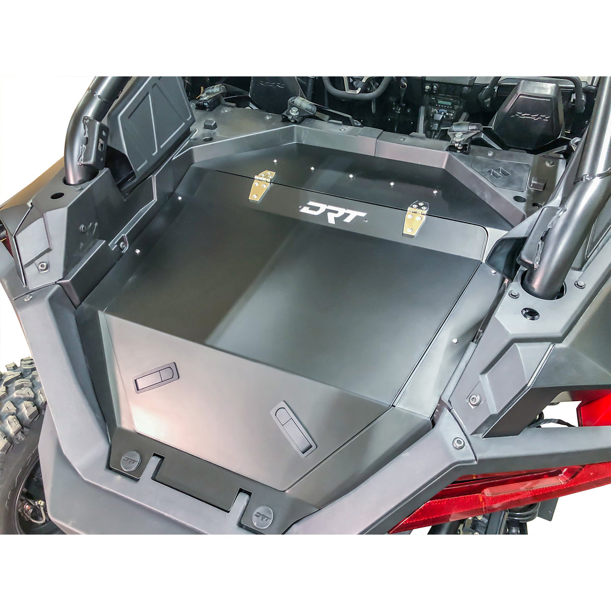 DRT RZR Pro R 2022+ Aluminum Storage/Trunk Enclosure Top view