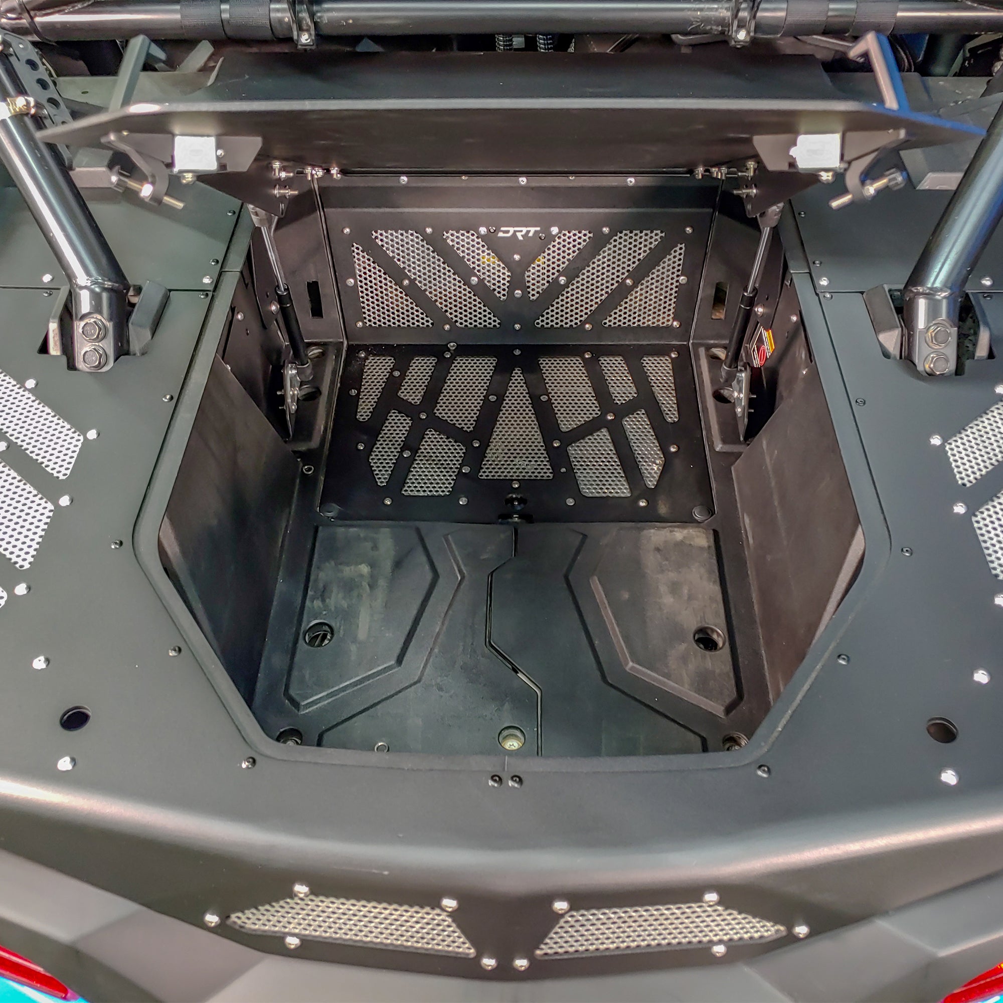 RZR XP 1000 Trunk Enclosure Aluminum Rear Storage