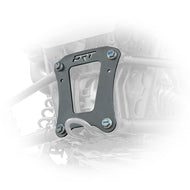 RZR Pro XP radius rod plate installed on rear frame